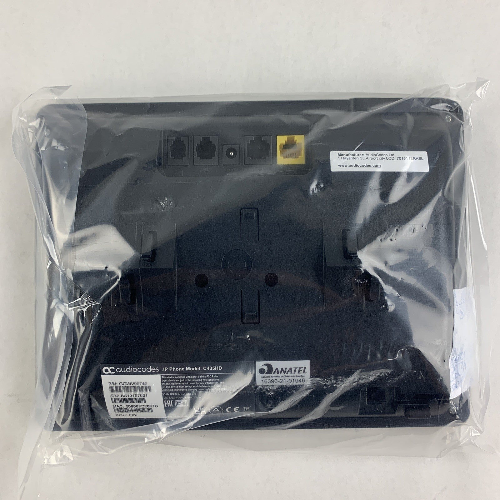 Audiocodes C435HD IP Phone Box Opened