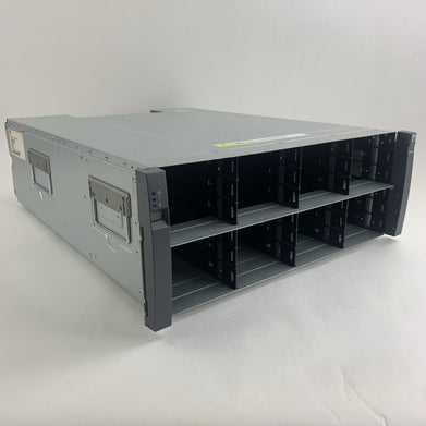 NetApp DS4243 NAJ‑0801 4U 24‑Bay Disk Shelf Chassis 2x IOM3 2x PSUs No HDDs