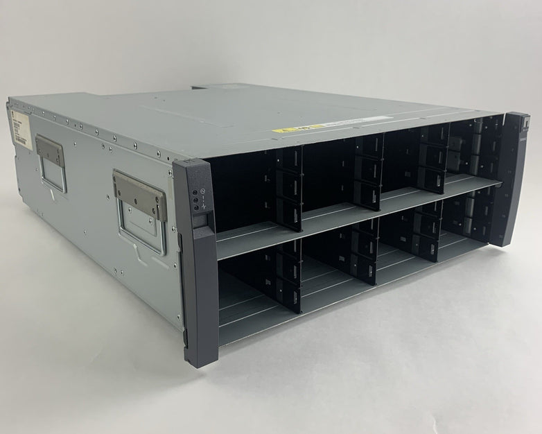 NetApp DS4243 NAJ‑0801 4U 24‑Bay Disk Shelf Chassis 2x IOM3 2x PSUs No HDDs