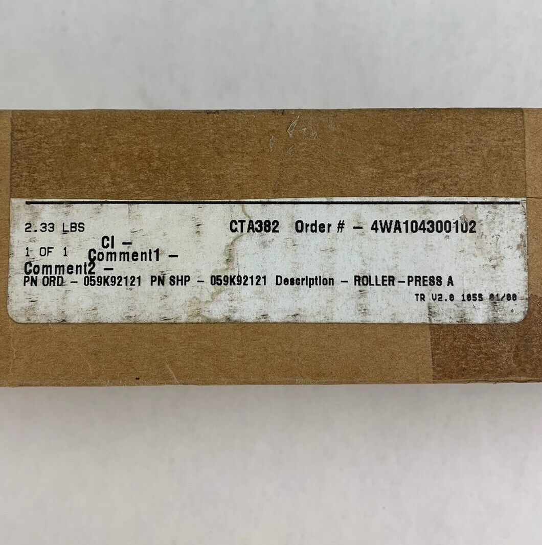 OEM Xerox 059K92121 Roller Press A