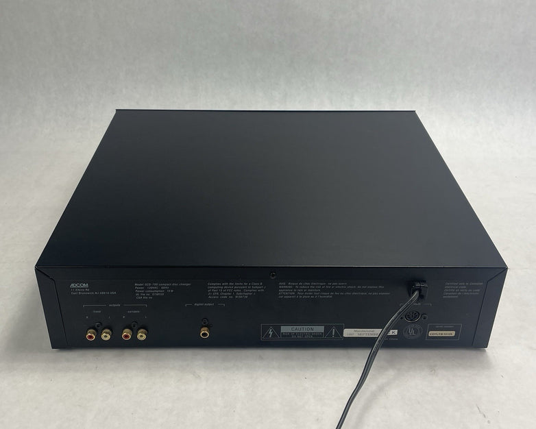 Adcom GCD-700 5 Disc CD Player Tested