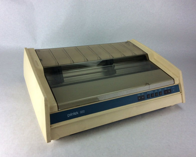 Printek Model 920 Dot Matrix Printer Serial