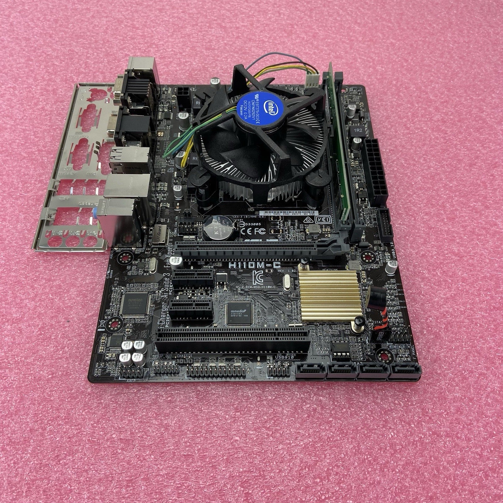 ASUS H110M-C Motherboard Intel Core i5-6400 2.7GHz 8GB RAM w/IO Shield1
