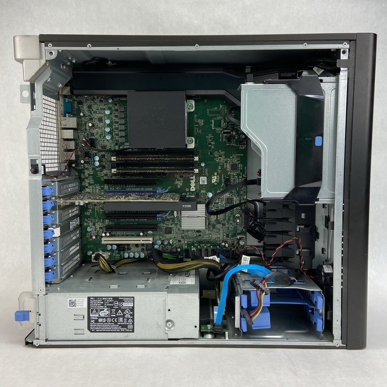 Dell Precision TWR 5810 MT Intel Xeon E5-1603 V3 2.8GHz 64GB RAM No HDDOS P20009