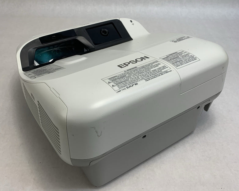 Epson H599A BrightLink 595Wi LCD Lamp Projector 1800 Lamp Hours - No Remote