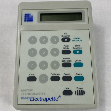 Matrix Technologies Multi Electrapette Untested
