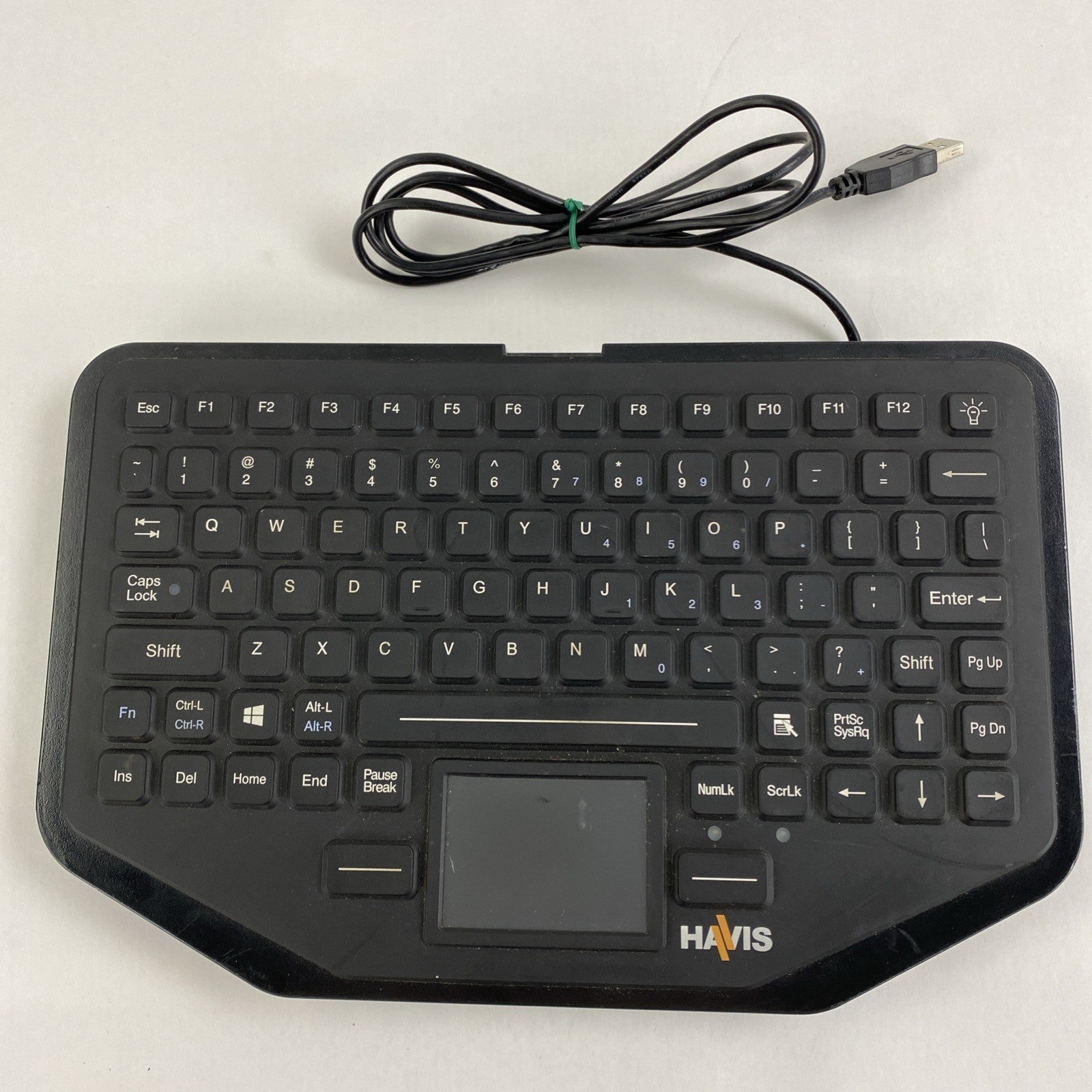 Havis KB-106 USB Integrated Touchpad Keyboard Tested1