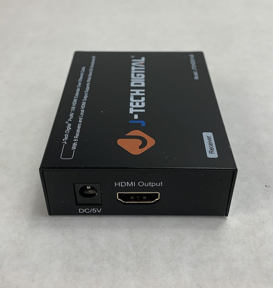 J-Tech Digital JTDHDEX1x8 ProAV 1x8 HDMI Extender Over Ethernet Cable