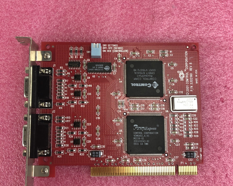 Comtrol RocketPort Plus 2P SMPTE 5002190 Adapter 5302190