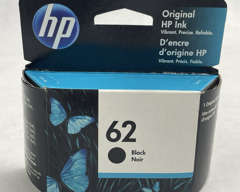 HP C2P04AN  Ink Cartridge Black Noir 62 Office Jet & Envy