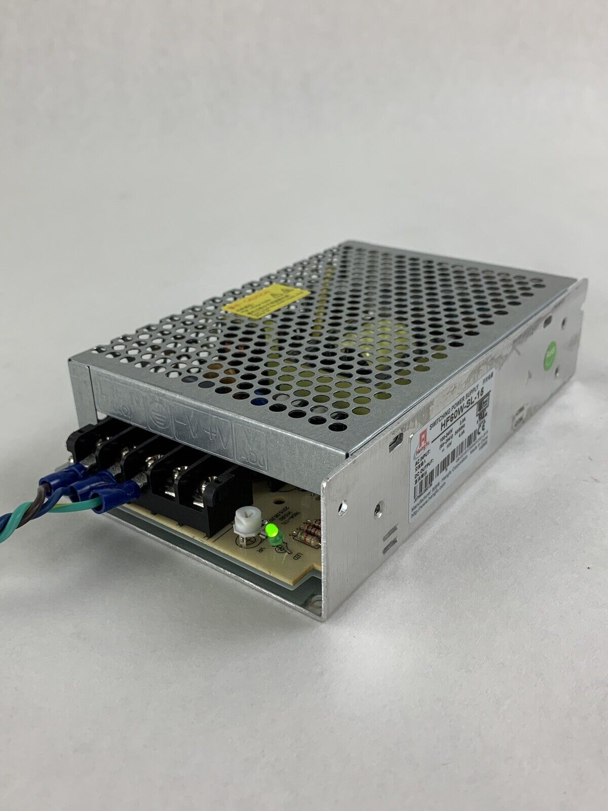 Hengfu HF60W-SL-15 Switching Power Supply 60W AC Input 100-240V DC 15V Tested