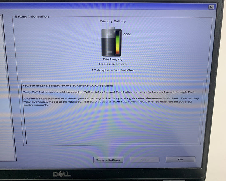Dell Latitude 5500 15.6" Laptop i5-8365U 1.6 GHz 8 GB RAM No OS/SSD/AC