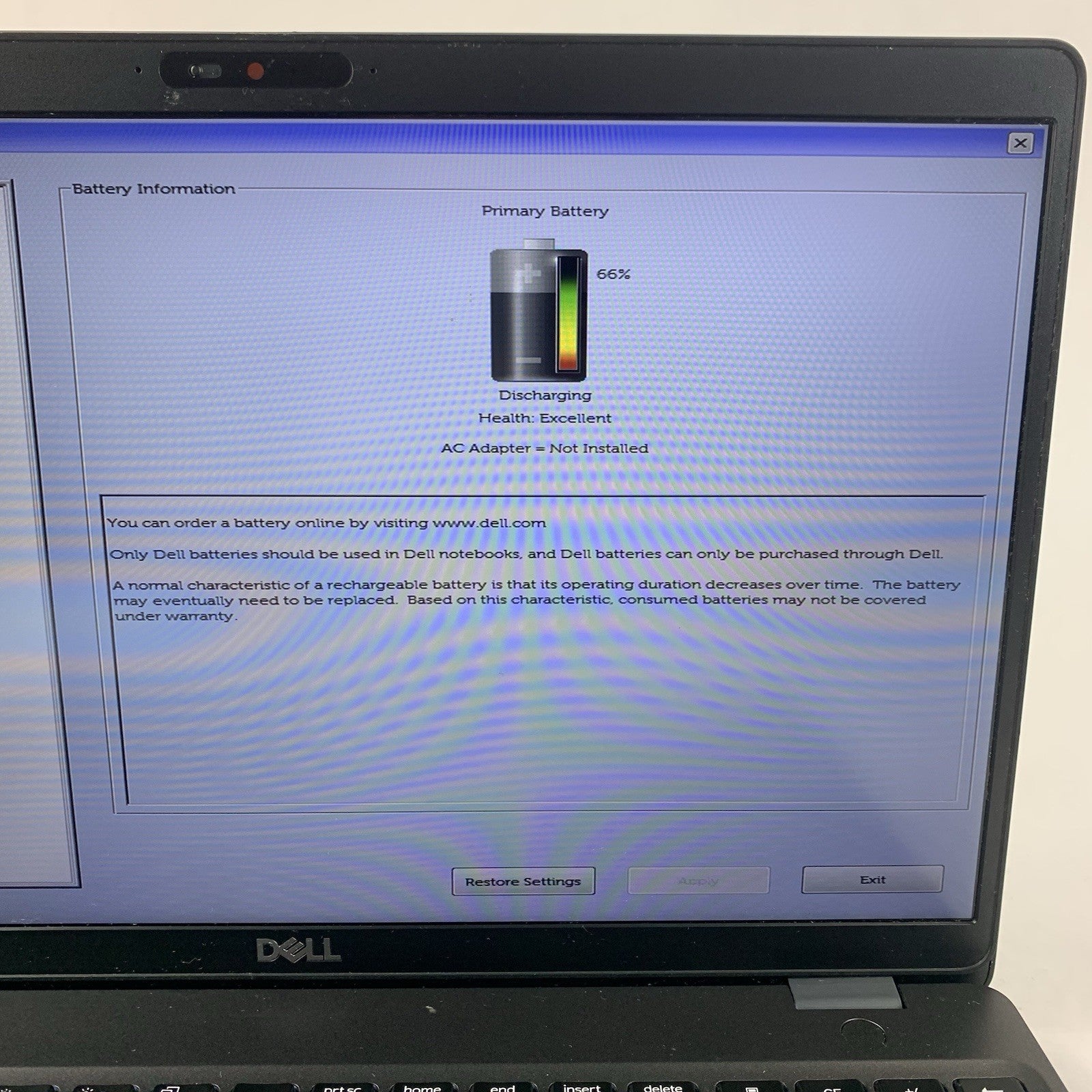Dell Latitude 5500 15.6" Laptop i5-8365U 1.6 GHz 8 GB RAM No OS/SSD/AC4