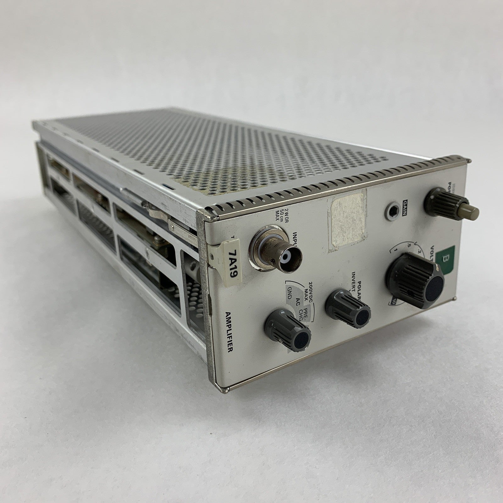 Tektronix 7A19 Amplifier Modular Power Tested