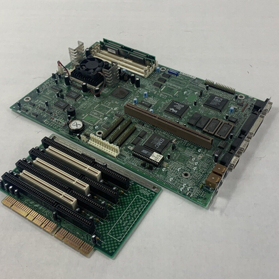 Data General 5166sc Motherboard Intel Pentium 166MHz 16MB RAM I/O Riser