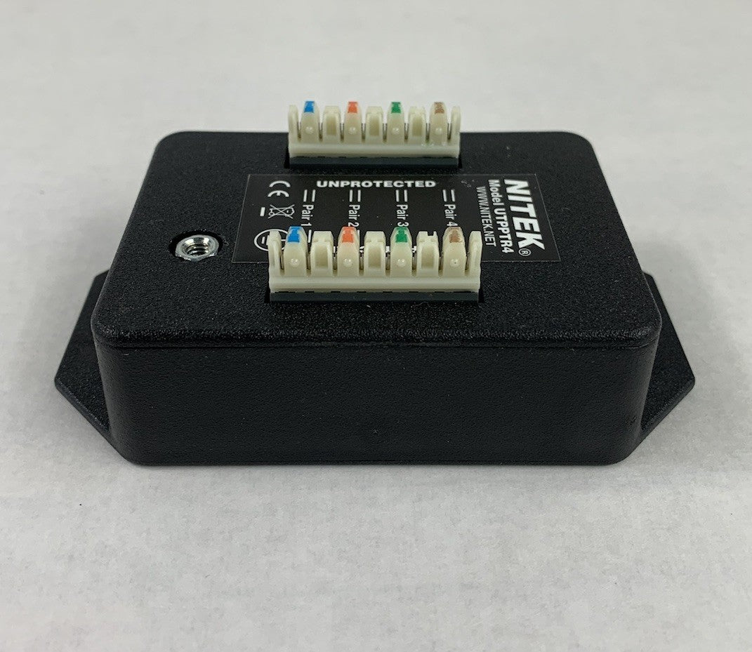 Nitek UTPPTR4 UTP Video RS422 Surge Protector