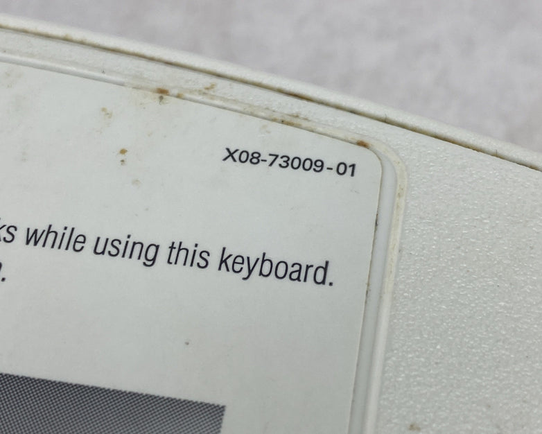 Microsoft X08-73009-01 Ergonomic Wired Keyboard w/ USB Adapter - Tested