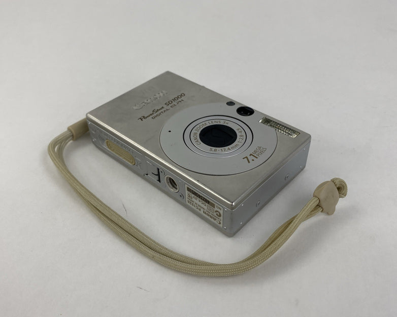 Canon PowerShot SD1000 Digital ELPH 5.8-17.4mm 1:2.8-4.9 - Tested
