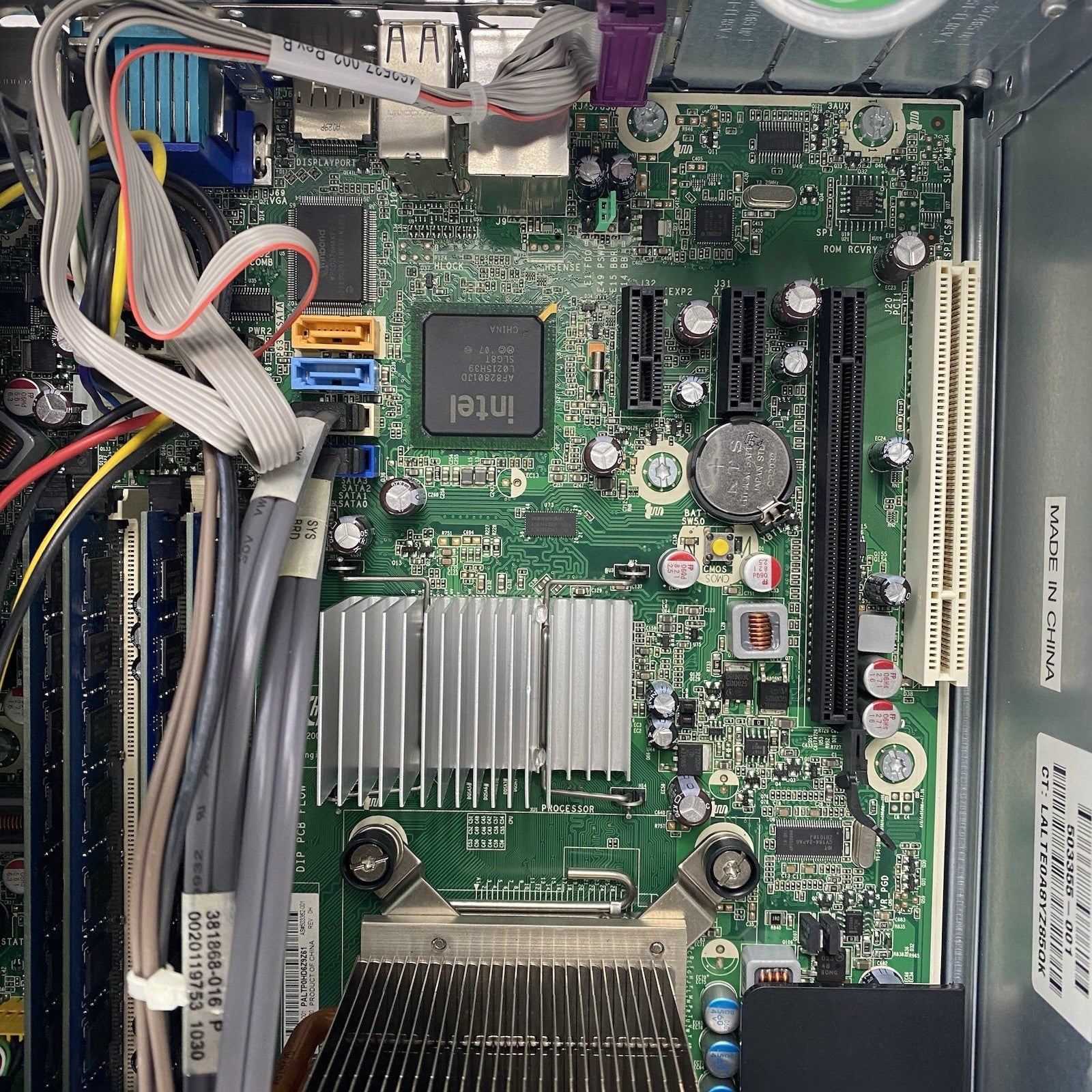 HP Compaq 6000 Pro SFF Intel Core 2 Duo E7500 2.93GHz 8GB RAM No HDD No OS