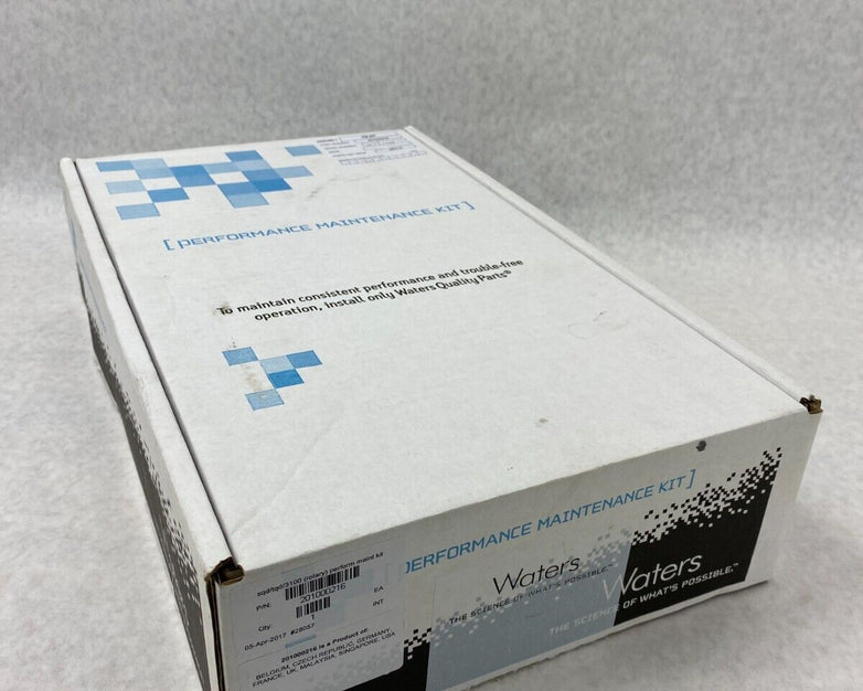 Waters SQD TQD 3100 Rotary Maintenance Kit 201000216 Missing Parts
