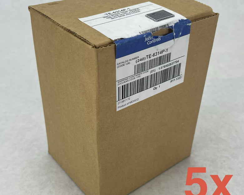 Johnson Controls Wall Mount Temp Sensor TE-6314P-1