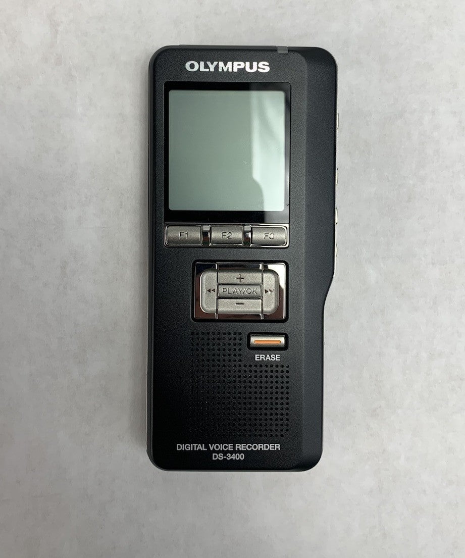 Olympus DS-3400 Digital Voice Recorder w/ Sleeve - Tested6