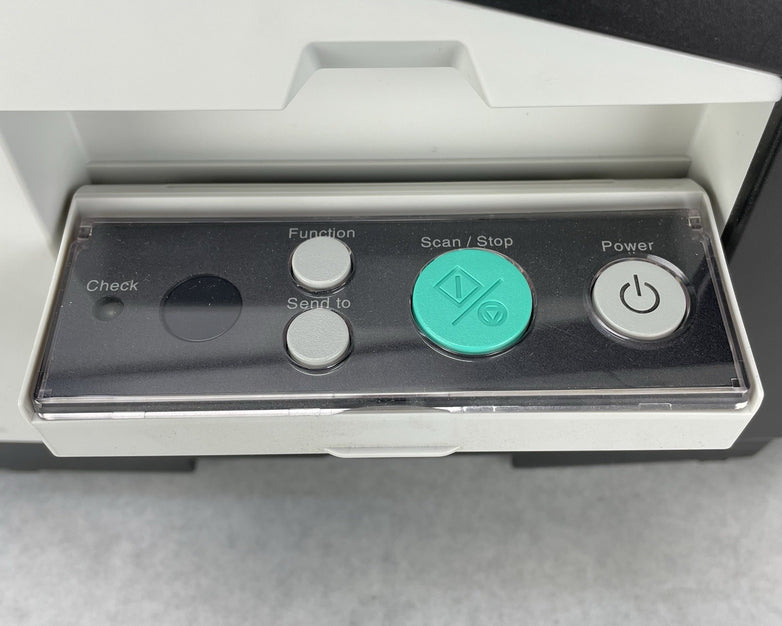 Fujitsu Fi-6670 Color Duplex USB Scanner 519750 Page Count No Trays Tested