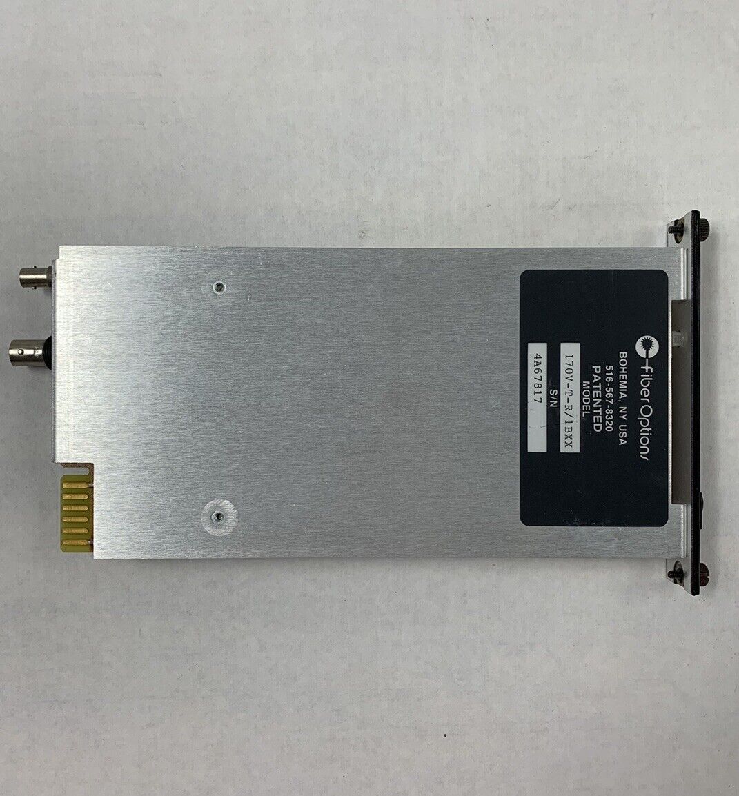 Fiber Options Video Multimode Fiber Optic Transmitter - 170V-R/1BXX