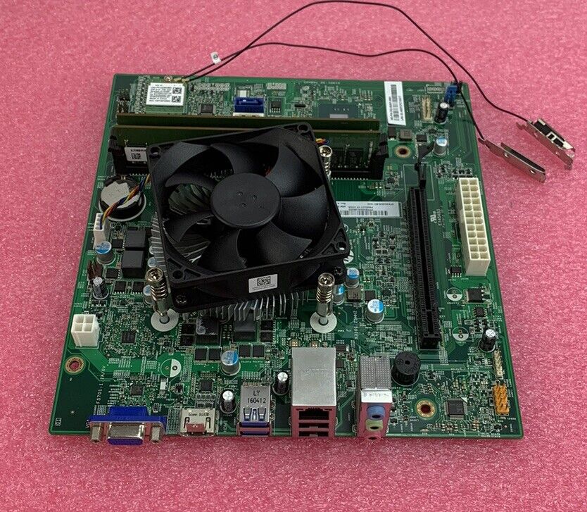 HP 260-PC26 Motherboard Intel Core i3-6100T 3.2GHz 16GB DDR4 RAM w/Wifi Adapter