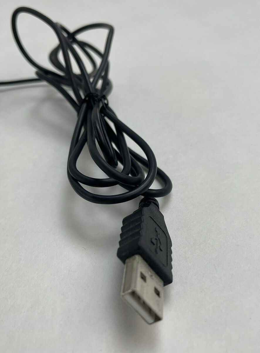Dell M-UAV-DEL8 Black USB Optical Scroll Mouse with 6 Buttons J660D Lot of 4