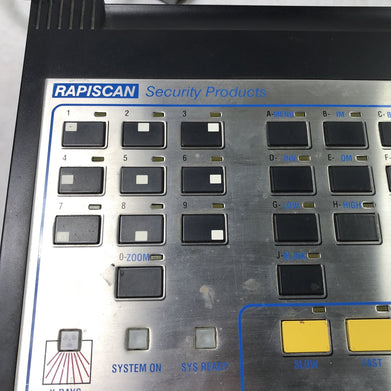 Rapiscan TA66164 Security Products Dual Vision Control Panel Untested