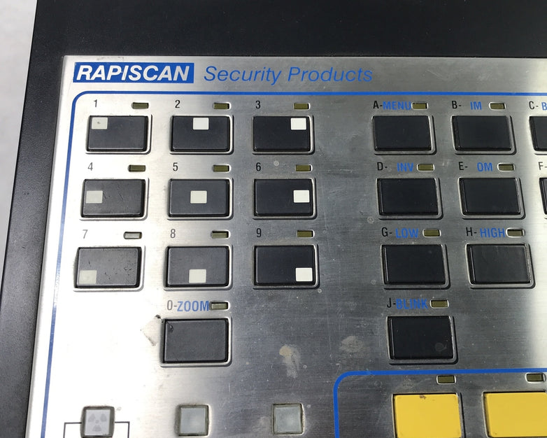 Rapiscan TA66164 Security Products Dual Vision Control Panel Untested