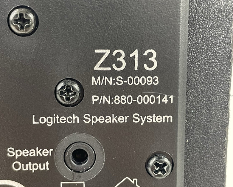 Logitech Z313 Replacement Subwoofer Tested