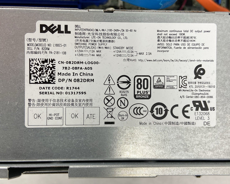 Dell Optiplex 5050 SFF Intel Core i5-6600 3.3GHz 8GB RAM No HDD No OS