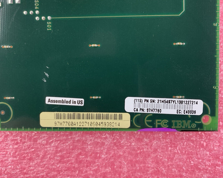 IBM 97H7760PCI Twinaxial Workstation IOA Card - Untested