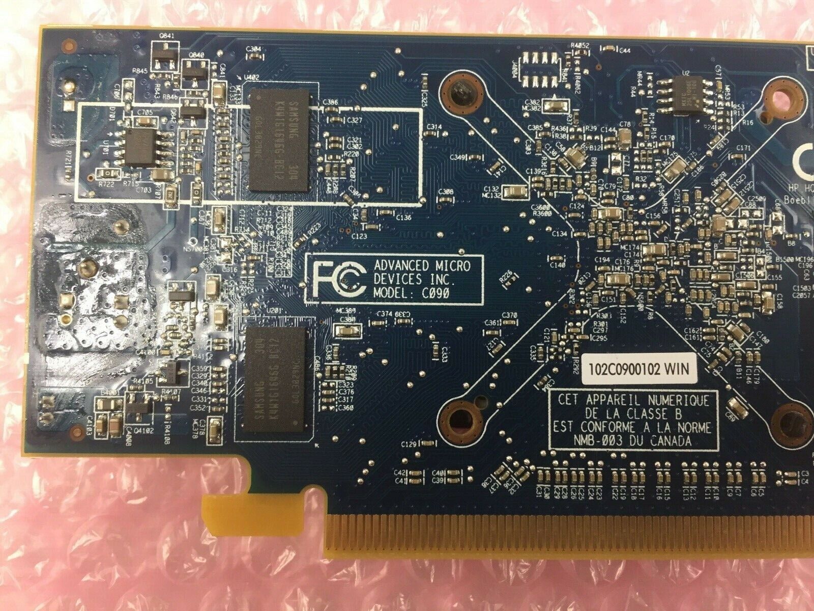 Dell AMD Radeon ATI-102-C09003 (B) 512MB PCI Express Video Card Low Profile