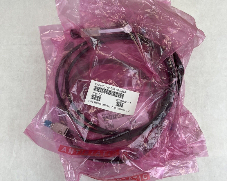 EMC Amphanol Molex 2M Mini-HDX4 to Mini-SASX4 Cable 038-003-810 (Lot of 4)