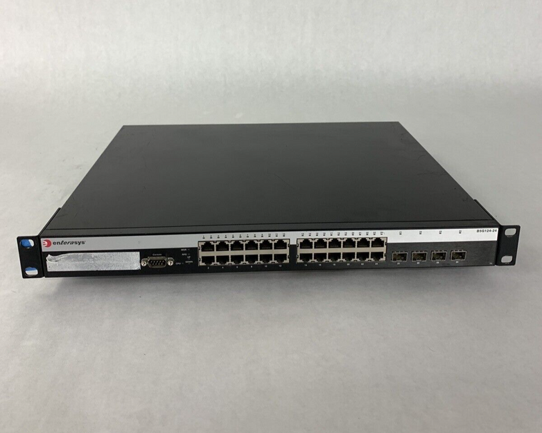 Enterasys B5G124-48P2 24-Port PoE Gigabit Managed Network Switch