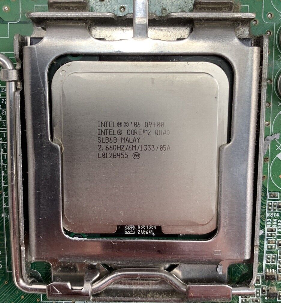 Dell OC27VV Motherboard Intel Core 2 Quad Q9400 2.66GHz 2GB RAM No Shield