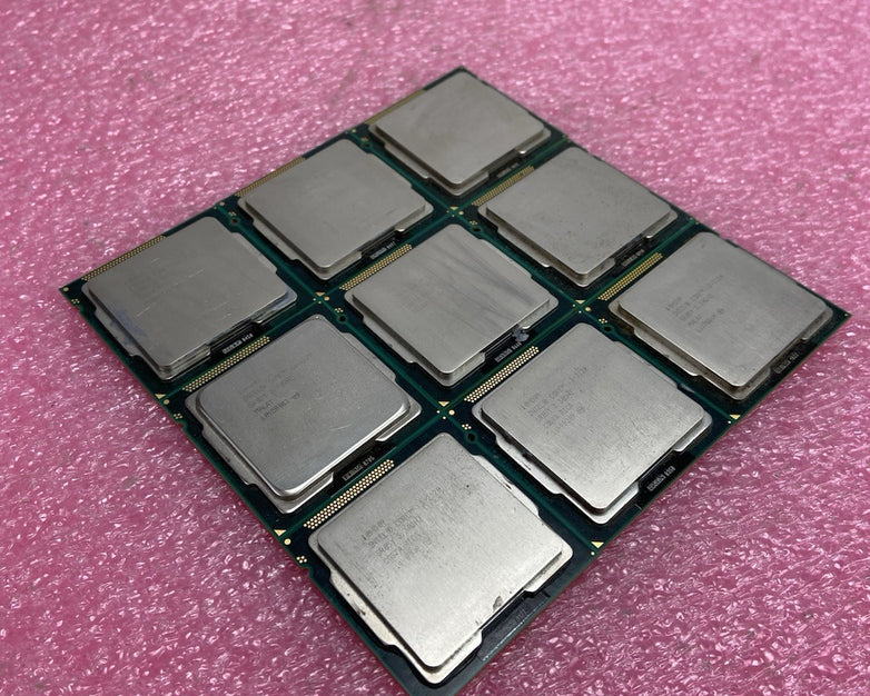 Lot of 9 Intel Core i32120 SR05Y 3.3GHz Desktop Processor