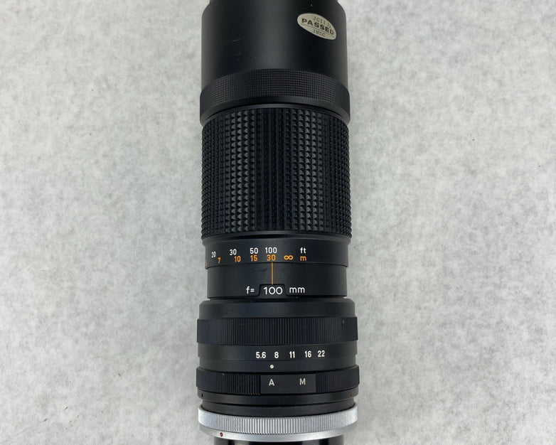 Canon Zoom Lens FL 100-200mm 1:56 No. 15876 With Carrying Case