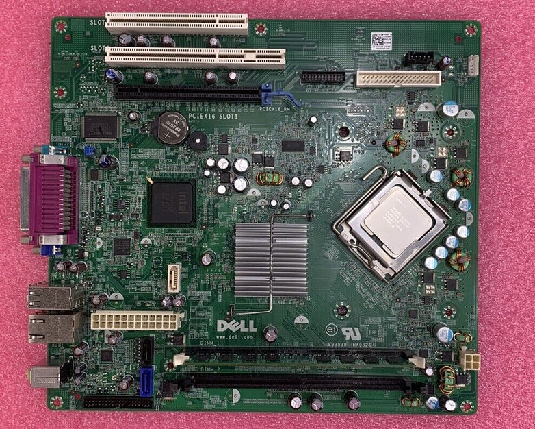 Dell T656F Optiplex 360 Motherboard Pentium Dual E2200 2.2GHz 2GB RAM No Shield