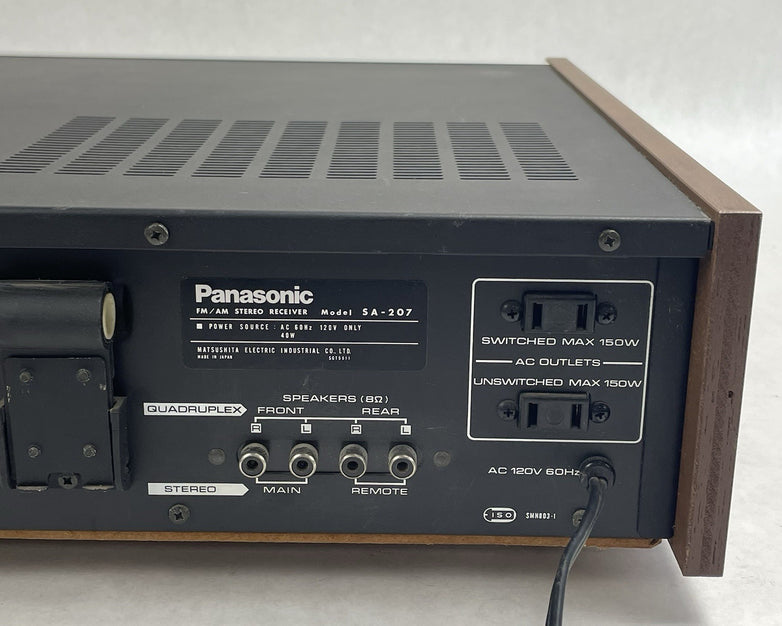 Panasonic SA-207 Tested Working