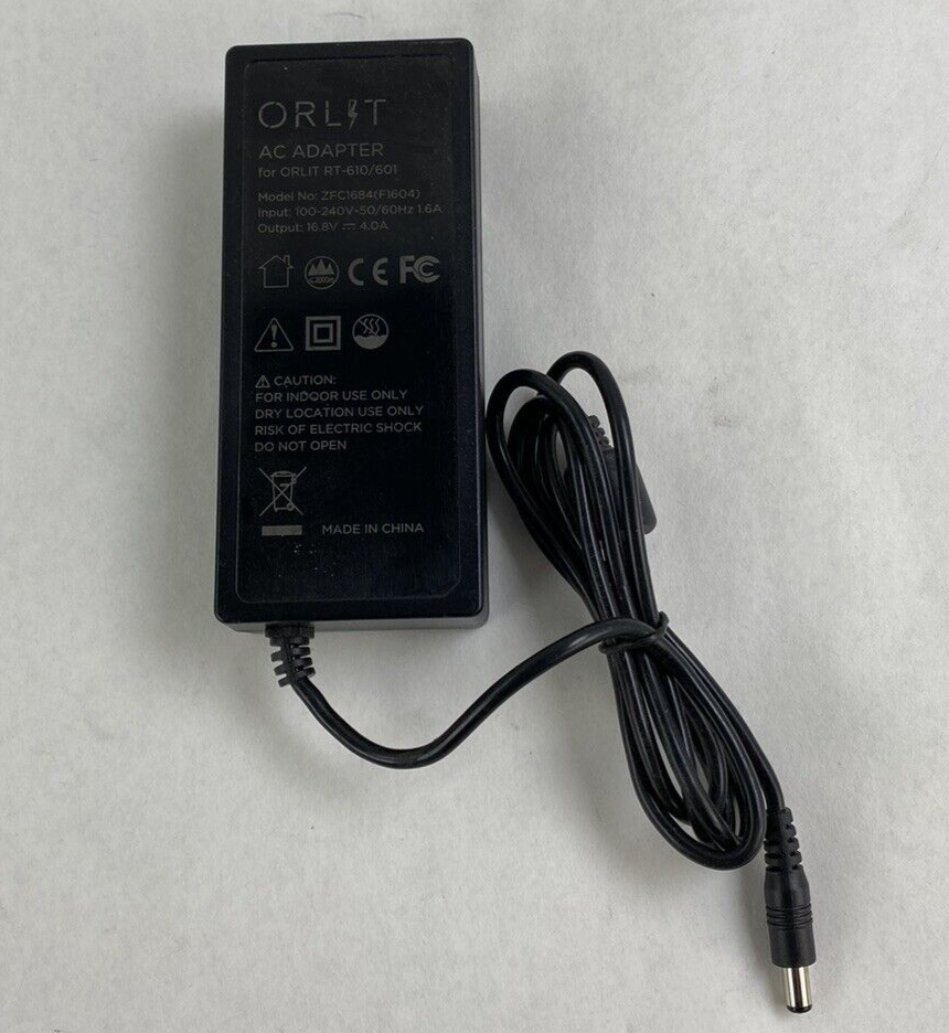 ORLIT AC Adapter for ORLIT RT-610/601 Model No. ZFC1684 (F1604)