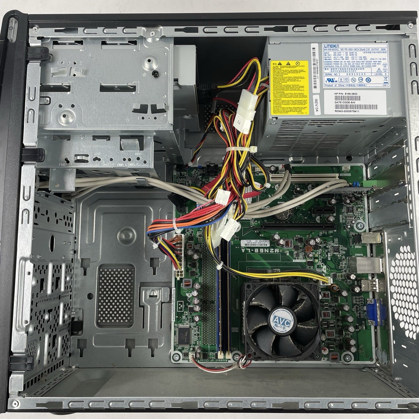 Compaq Presario CQ5320Y MT AMD Athlon 2 x2 240 2.80 GHz 3 GB RAM No HDD/OS11