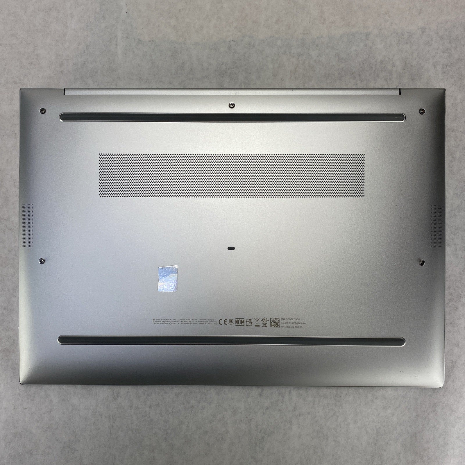 HP EliteBook 860 G9 16" Core i5-1245U 3.96 GHz 32GB RAM No SSD No OS