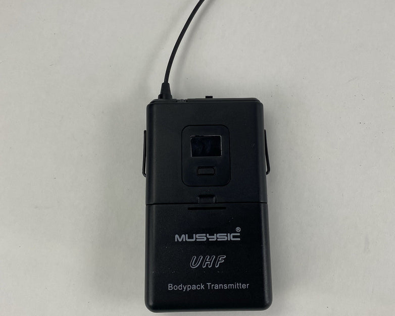Musysic UHF Bodypack transmitter No Microphone Lot of 3