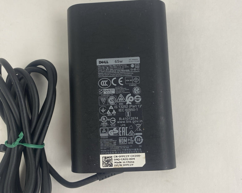 Dell HA65NM130 65W AC Adapter Mix Lot W/ LA65NM191 No Power Cord Lot of 8
