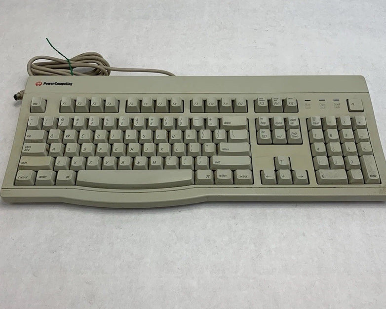PowerComputing 7250-004-00 Vintage Mechanical Keyboard w/ PowerComputing Mouse
