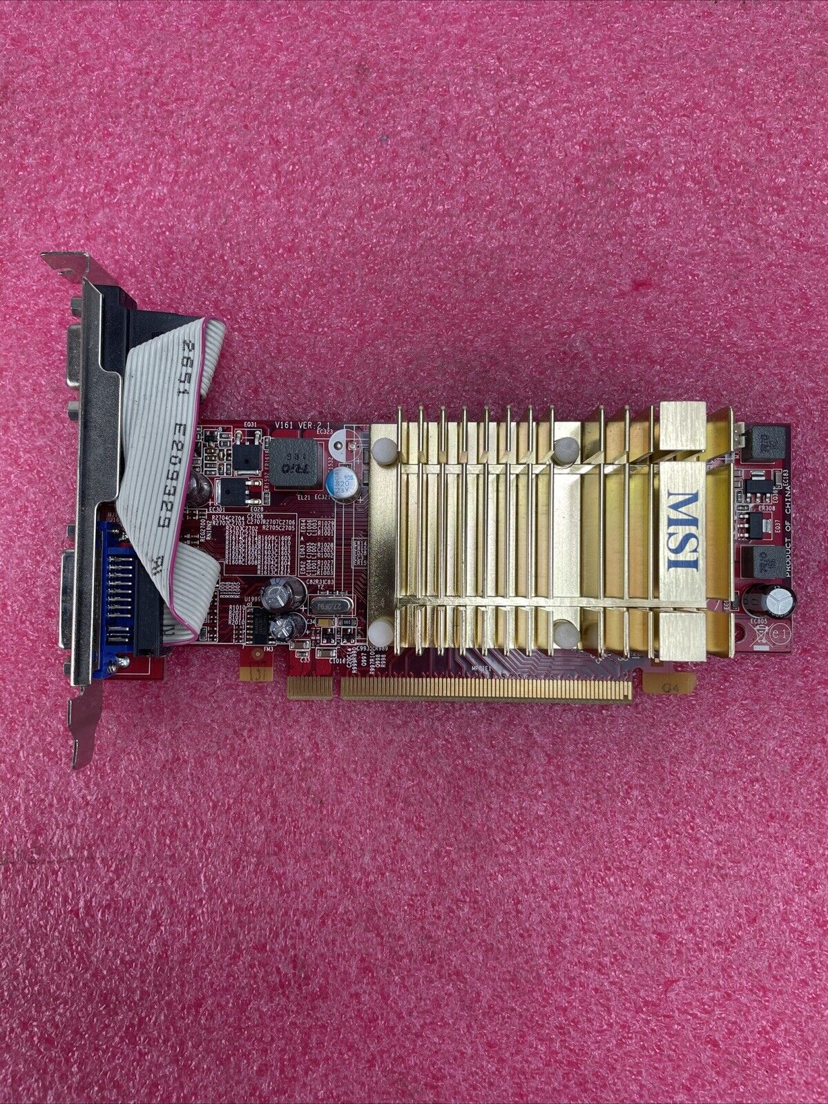 MSI Radeon HD4350 512MB PCIe Graphics Card